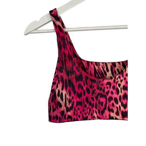 Yitty Headliner Shaping Midi Bralette Small Pink Leopard Print NWT - Picture 10 of 13